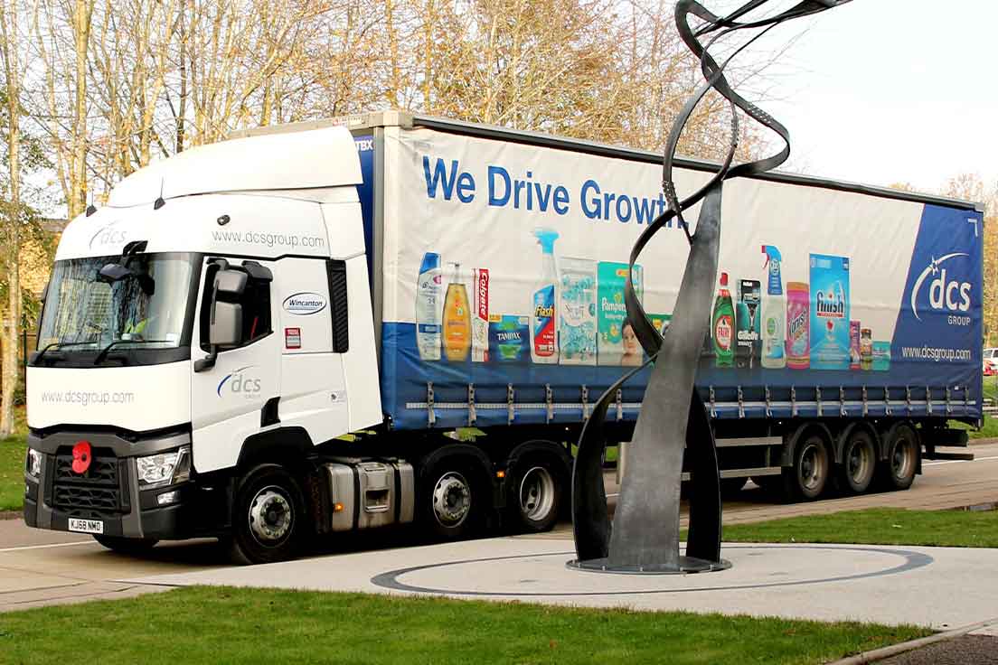 Sage X3 assists DCS Group - image of DCS Truck