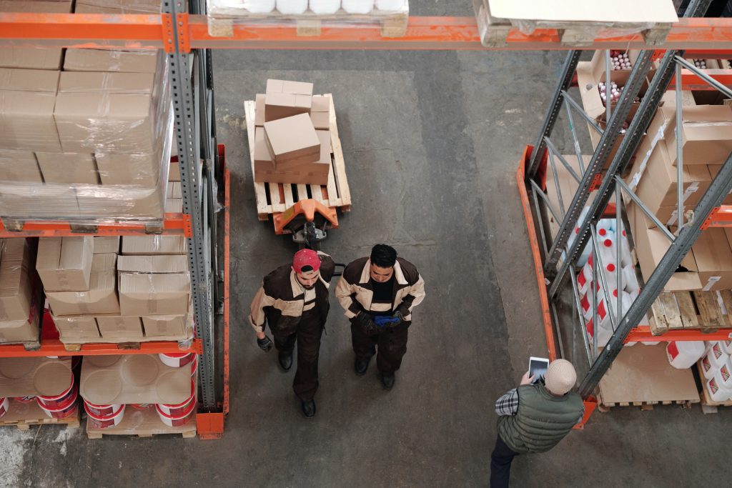 Warehouse depicting Sage X3 distribution ERP premises Warehouse depicting Sage X3 distribution ERP premises
