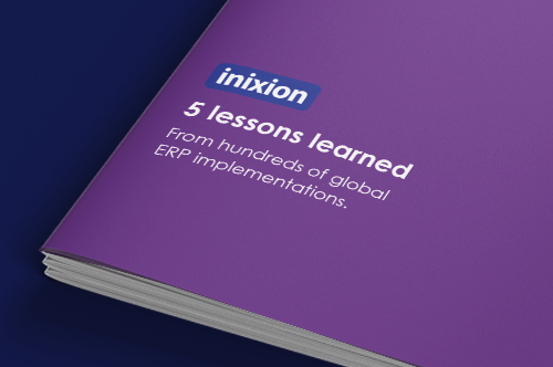 Guide - 5 lessons learned from ERP implementations - thumbnail