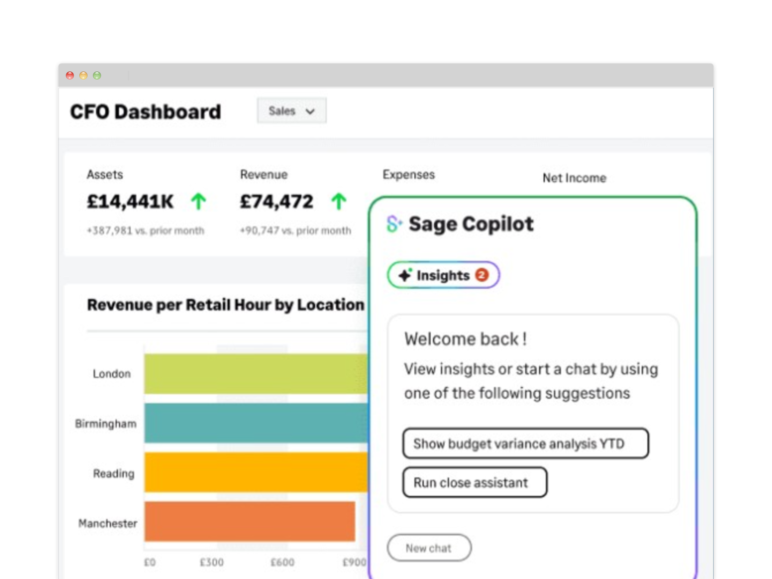 cfo co pilot dashboard