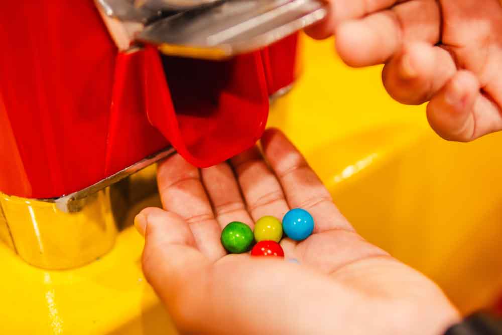 ERP selection criteria – food & beverage industry - image of gumballs from a dispenser