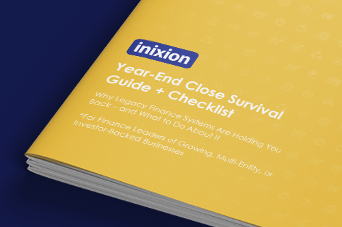 Intacct Year End Survival guide
