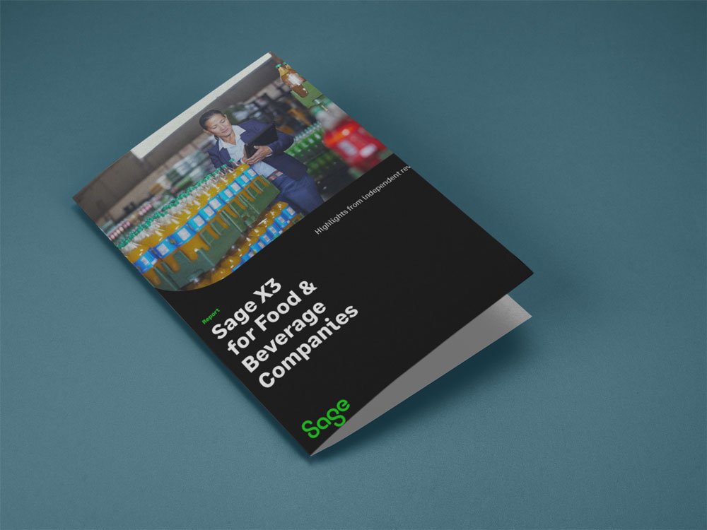Sage X3 food & beverage industry analyst report