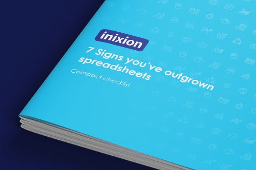 Sage Intacct - 7 signs you've outgrown spreadsheets checklist