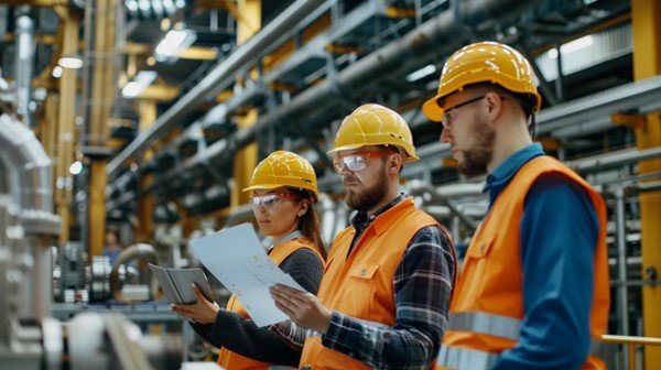 3 people in a factory - what is Sage X3