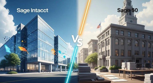 Sage Intacct vs. Sage 50 A financial reporting showdown