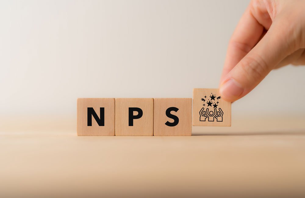 Wooden blocks spelling out NPS