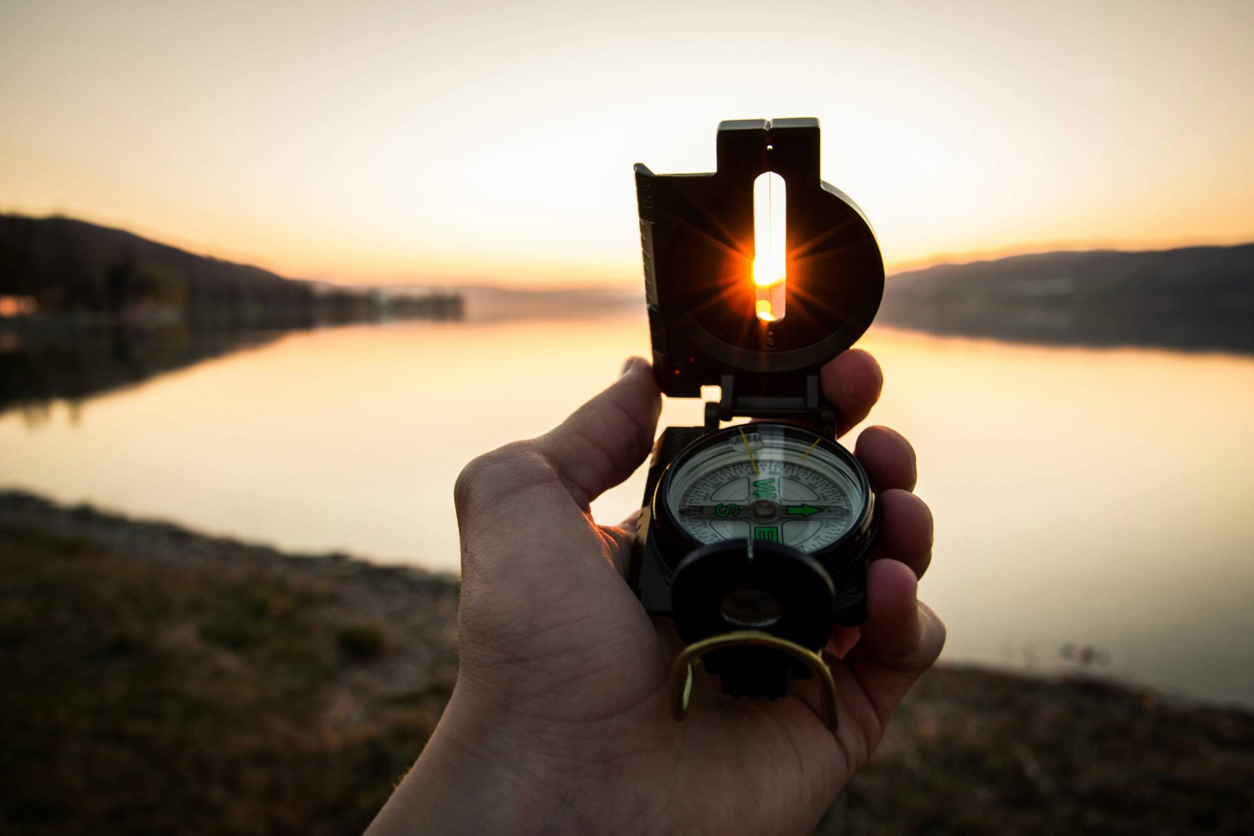 Sage Intacct implementation - hand with compass