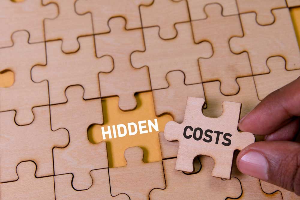Hidden costs in batch traceability - jigsaw with words hidden costs