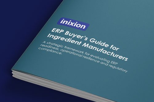 ERP buyers guide ingredient manufacturers
