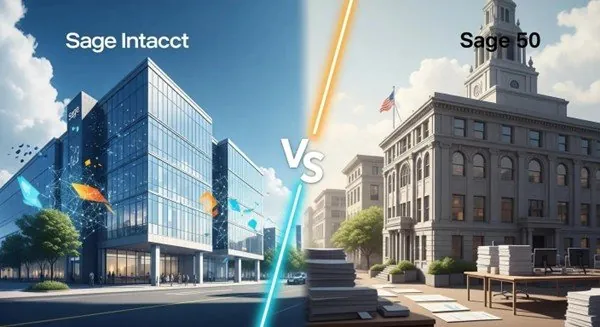 Sage Intacct vs. Sage 50 A financial reporting showdown