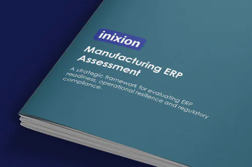 Manufacturing ERP assessment guide cover